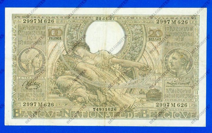 100 Francs Type Vloors 1937*Lot 1902611626