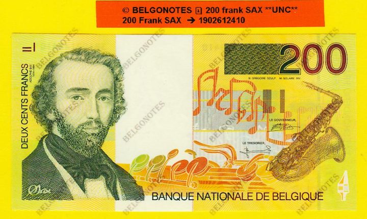 200 Francs Type Sax **UNC** Lot 1902612410
