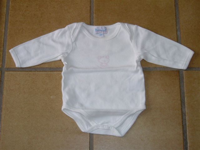 Witte of roze body, 68/6M