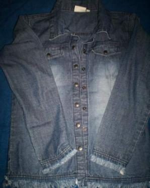 Jeans vest afgewassen look maat 152, merk Move's