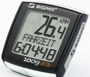 sigma draadloze fietscomputer bc 1009 sts 