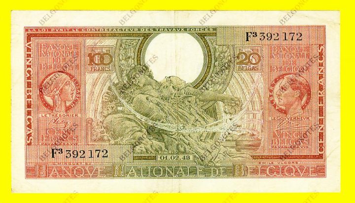 100 Francs Type Londen*01-02-1943*Lot 1902612172