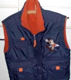 Donkerblauw vestje met Mickey
