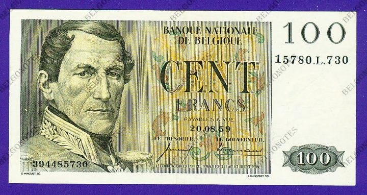 100 Francs Type Eeuwfeest*1959*Lot 1902615730