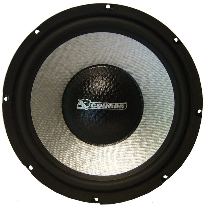 Cougar 800 Watt 12 inch Subwoofer *Nieuw in Doos + Factuur*
