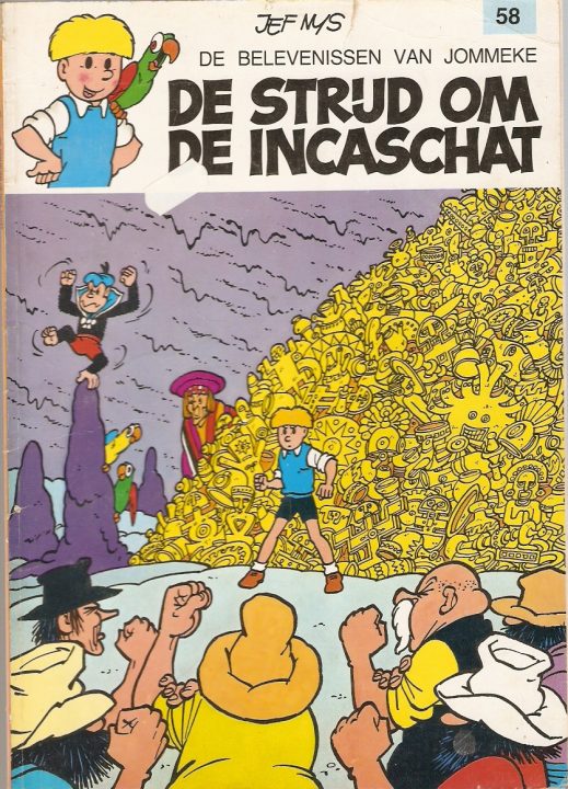 Jommeke 58 De strijd om de incaschat