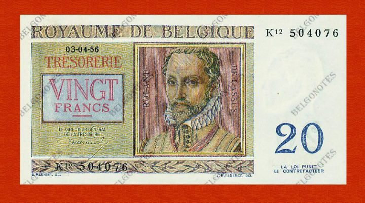 20 Francs Type Regnier **UNC**1956** Lot 1902614076