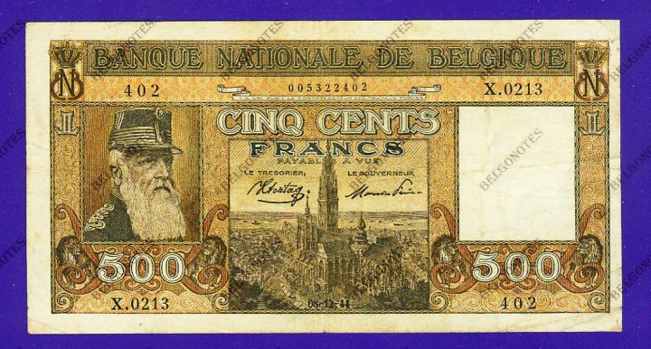 500 Francs Type Dynastie 1944 * Lot 1902612402