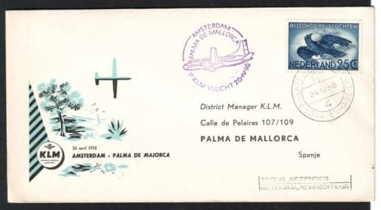 Brief airmail Nederland 