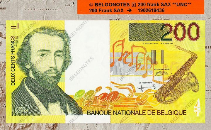 200 Francs Type Sax **UNC** Lot 19026169436