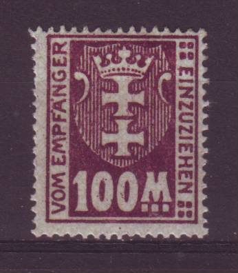 Duitsland: Danzig nr. TX24
