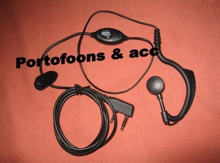 Beveiligingsoortje Kenwood portofoon TK-3101 TK-3201 TK-3301 