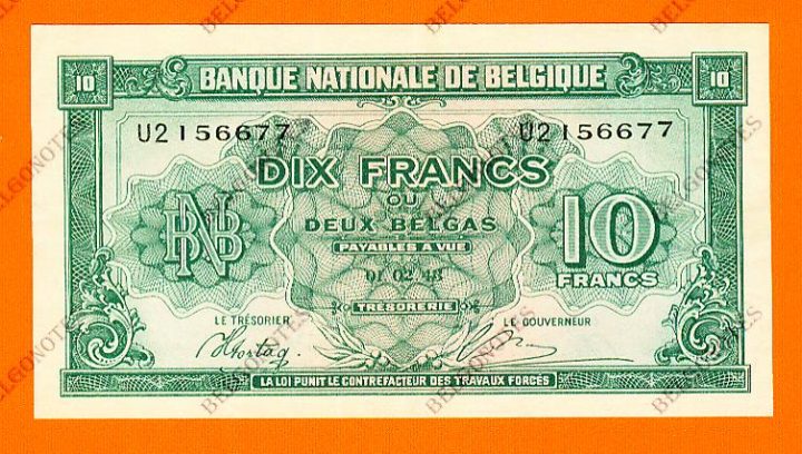 10 Francs Type Londen*01-02-1943**AUNC**Lot 1902616677
