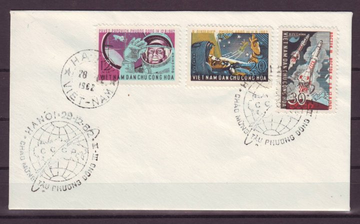 Ruimtevaart FDC9 Vietnam