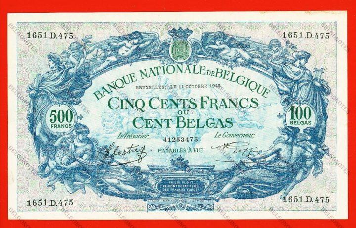 500 Francs Type '1887' 1943 * Lot 1902613475