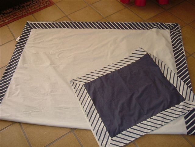 dekbedovertrek + sloop  1 persoons
