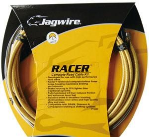 jagwire racer complete kabelset metalic gold