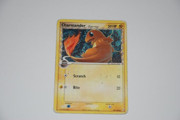 pokemon kaart charmander