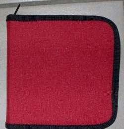 Rood CD tasje
