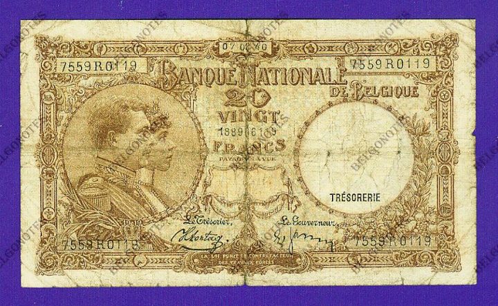 20 Francs Type '1919' *1940*Lot 1902610119