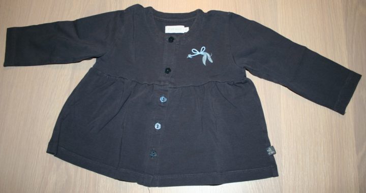 blauwe gilet Petit Filou maat92