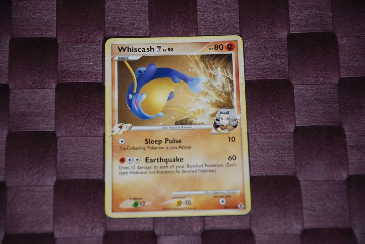 pokemon kaart whiscash lv50