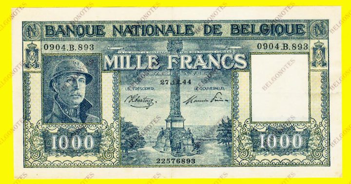 1000 Francs Type  Dynastie 1944 * Lot 1902616893