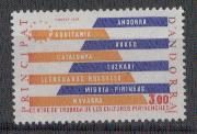 Frans Andorra nrs: 333 postfris