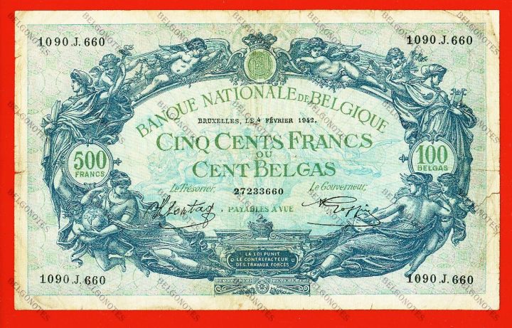 500 Francs Type '1887' 1942 * Lot 1902613660