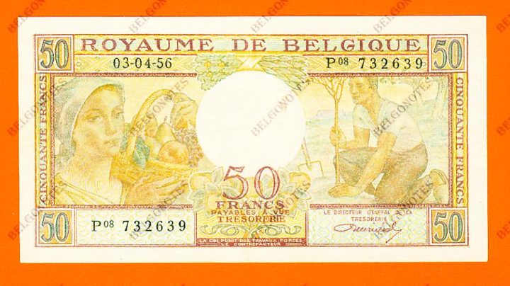 50 Francs Type Buisseret 03-04-1956* Lot 1902612639