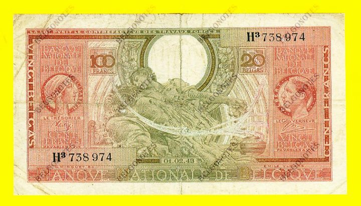 100 Francs Type Londen*01-02-1943*Lot 1902618974