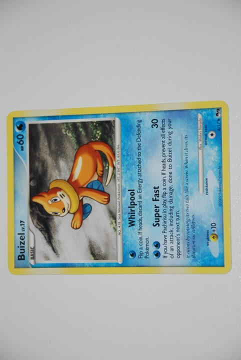 pokemon kaart buizel lv 17