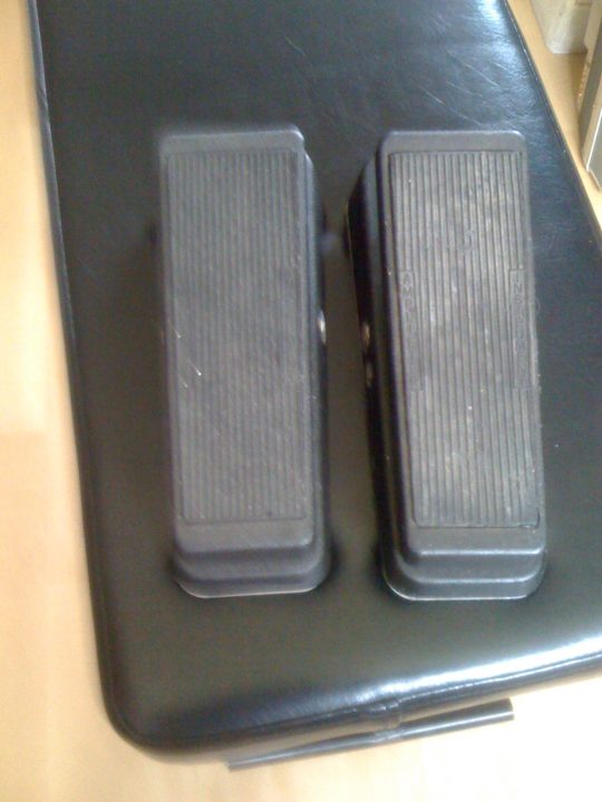 Cry Baby en Jimi Hendrix wah pedals