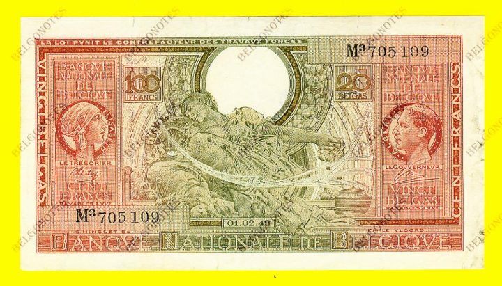 100 Francs Type Londen*01-02-1943*Lot 1902615109