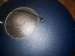 blauwe luster met lamp