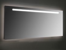 Spiegel met LED verlichting, backlight en verwarming. 140 cm