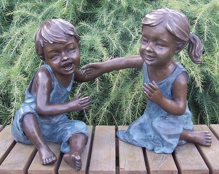 bronzen beelden,