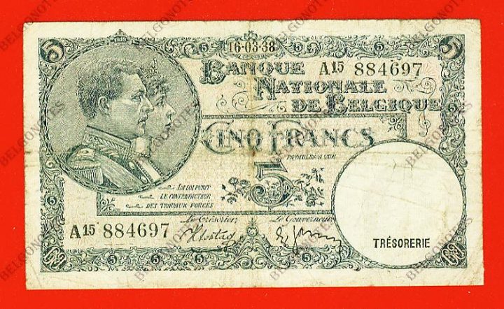 5 Francs Type '1919' *1938*Lot 1902614697