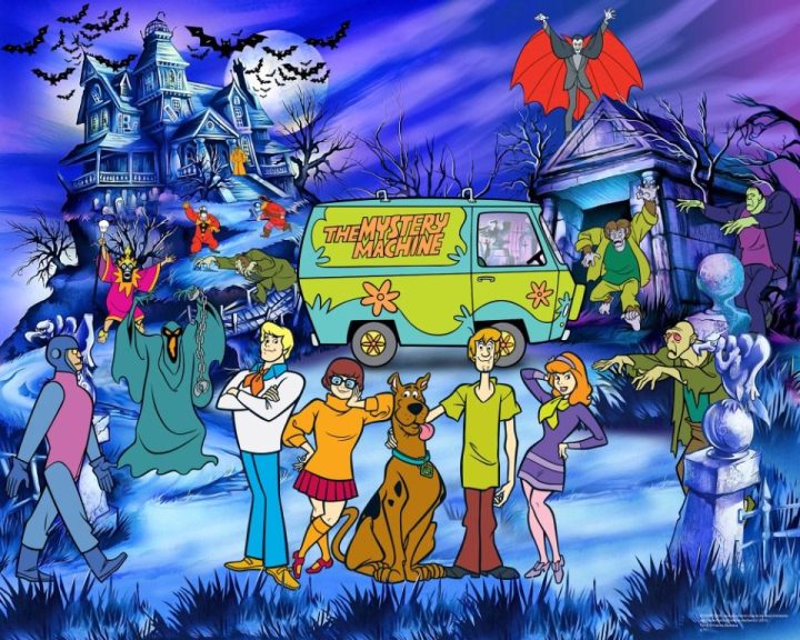 Walltastic Designer Behangpapier Scooby-Doo