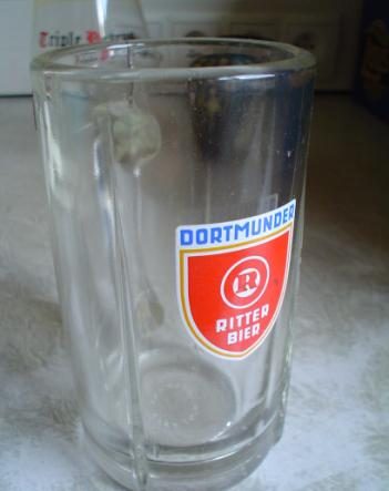 Bierglas ' Dortmunder Ritterbier"nr 107