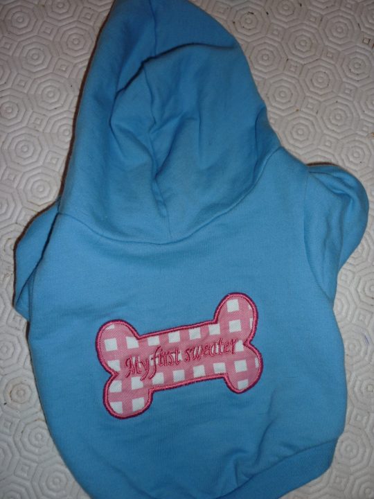 Chihuahua vestje Blauw