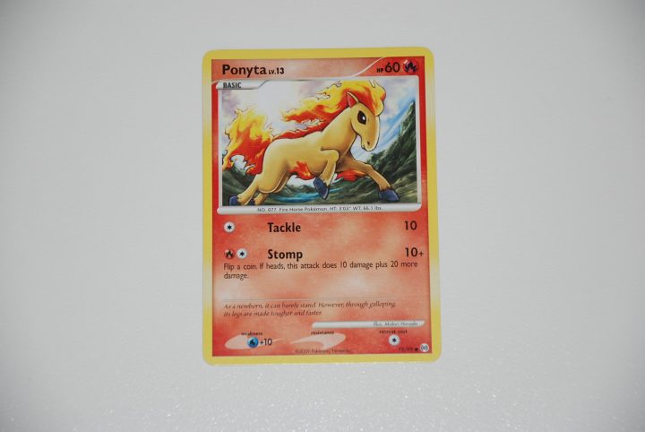 pokemon kaart ponyta lv 13