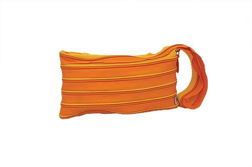 Zipit Clutch Handvat Oranje + Geel