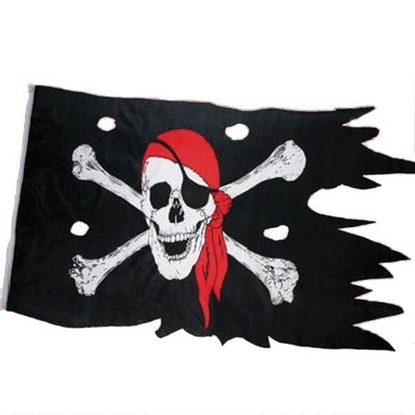 Piraten Vlag 90 x 150 cm - Design 2