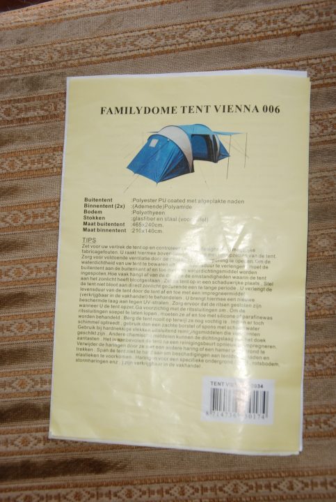 Familie tent