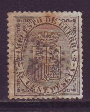 Spanje oorlogszegel nr. 1 