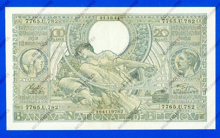 100 Francs Type Vloors 1941 * Lot 1902619782