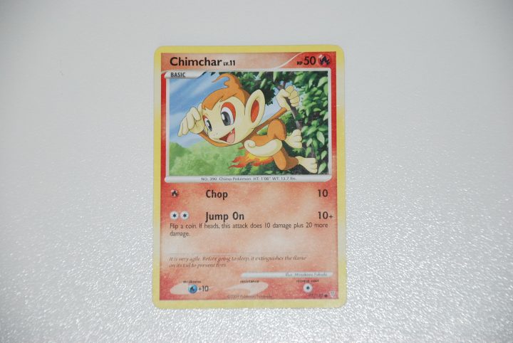  pokemon kaart chimchar lv 11