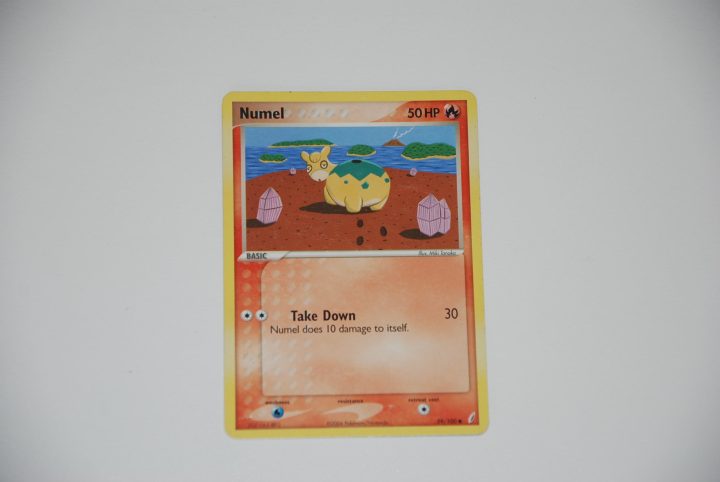 pokemon kaart numel 