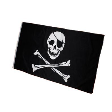 Piraten Vlag 90 x 150 cm - Design 1